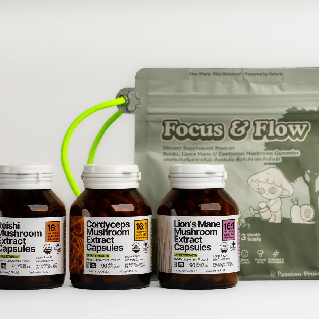 Free Gummies w/ Triple Extract Trio