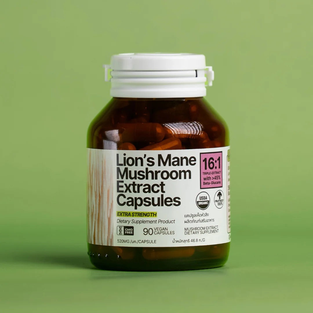 Lion's Mane 16:1 Triple Extract Capsules