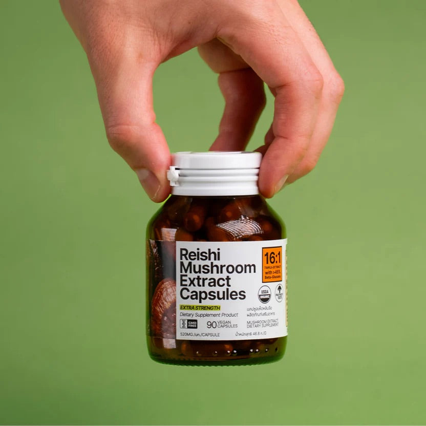 Reishi 16:1 Triple Extract Capsules